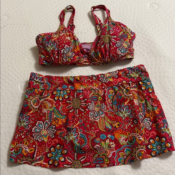 Athleta Other - Athleta Swim Top and Skirt